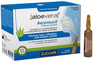 ZUCCARI Aeromucil - Ampollas para aerosol