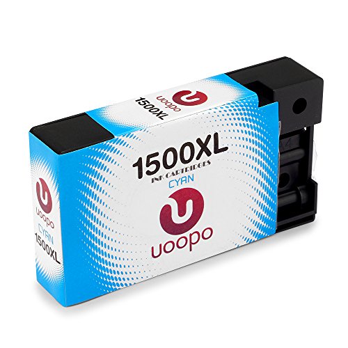 Uoopo Kompatibel Ersatz für Canon PGI-1500XL Tintenpatronen, Hohe Ausbeute Multipack Patrone Verwenden für Canon Maxify  MB2350 MB2050 MB2300 MB2000 MB2150 MB2755 MB2155 MB2750 Drucker, Packung mit 4 (1 Schwarz, 1 Cyan, 1 Magenta, 1 Gelb) - 3