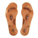 Las plantillas de terapia magnética también ayudan a mantener los pies frescos y secos con agujeros de aire 250 para ayudar a mejorar la salud de los pies