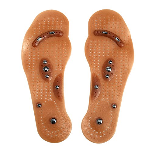 Preisvergleich Produktbild Massage Einlegesohlen Magnetfeldtherapie Ermüdung die Gesundheits Fuß Schuh Komfort Auflagen Entlastet(41-45)