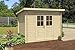 Produktbild Gartenhaus G109 - 18 mm Blockbohlenhaus, Grundfläche: 4,60 m², Pultdach
