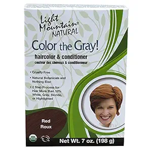 Light Mountain Natural 2 Piece Natural Color The Gray!, Red