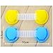 2Pcs Baby Child Protection Cupoard Drawer Safety Locks Security Door Locks Random Color