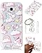 Produktbild Hülle Galaxy A5(A520F)2017 Version 5,2 Zoll Hülle, Samsung Galaxy A5(A520F)2017 Version 5,2 Zoll Hülle TPU Case Schutzhülle Silikon Case,Niedliche Cartoon Malerei Durchsichtige Rückschale und TPU Bumper Handy Tasche Case Cover Etui für Samsung Galaxy A5(A520F)2017 Version 5,2 Zoll + Schlüsselanhänger (I) (10)