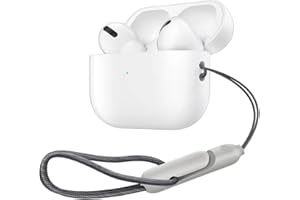 HIFAN Lanyard Compatible with AirPods Pro 2, Anti-Drop & Anti-Lost Lanyard, Adjustable Lanyard with Clip for AirPods Pro 2（Grey）