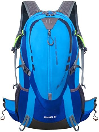 Camping Backpack Running Backpack Cycling Rucksack Waterproof Lightweight Backpack 40L 30L 25L Bag(30L,Blue)