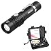 Produktbild LED Taktische Taschenlampe, Ulanda Zoombar Superhelle XM-L T6 LED Fackel Licht, Fokus einstellbare LED Camping Handlampe 3 Licht-Modi, inklusive 18650 Batterie, USB-Kabel