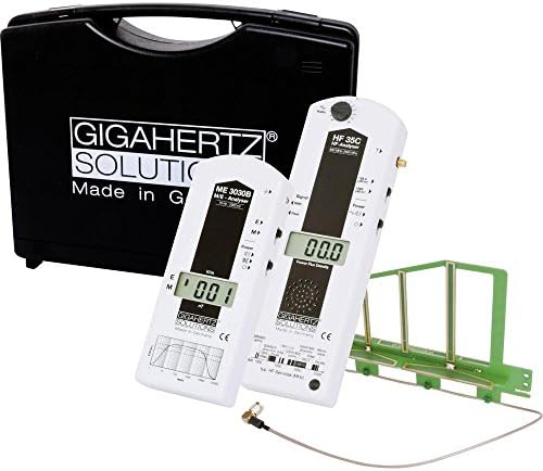 GIGAHERTZ SOLUTIONS MK2 Low frequency (LF) + radio frequency (RF)-Analyser, Electric smog meter, 5 Hz - 100 kHz,2dB (i