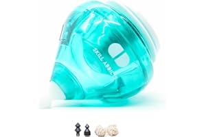 SKILL ADDICTS SA Ball Bearing Spin Top - Dark Teal (Includes Spintop Strings, Accessories and Spinning Top Tricks Learning App)