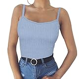 Damen Sommer Ärmellos Tops Mode Frauen Reizvolle Ärmellos O-Ansatz Vintage Blumenstickerei Baumwolle weste Blusen Camisole Tops Damen Camisole Spaghetti Gurt Crop Top Hemd Ärmelloses Bandage Tank Tops BH Weste Frauen Bluse weg von der Schulter Short Sleeve Feder Druck Muster Jumper Tops Pullover T-Shirt Casual Rundhals Freizeit Hemden Oversize Bluse Shirt Oberteile