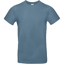 B&C Herren T-Shirt Single Jersey – Urban Khaki, Größe L, Aus 100% Baumwolle, Klassischer Rundhals