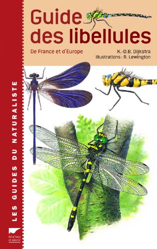 couverture de : Guide des libellules de France et d'Europe