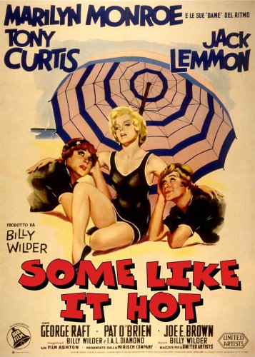 Empire 555526 - Póster de la película Some Like it Hot de Marilyn Monroe (68 x 98 cm)
