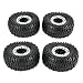 Produktbild MachinYeseed 4 STÜCKE 128mm Rock Crawler Felge und Reifen Für 1/10 Cralwer Racing RC Car (Farbe: BlackSilver)