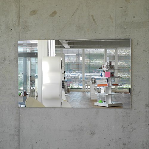 Glas Magnettafel MAX 100x60 cm inkl. 5 Magnete, Magnetspiegel / Glasmagnettafel / Magnetboard / Magnetwand