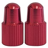 One23 Presta Valve Caps - Red