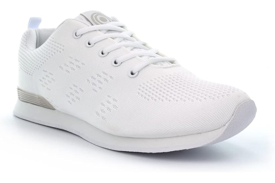 Womens/Mens Lawn Bowling Trainers Womens Bowling Shoes Mens Bowling Shoes Ladies Bowling Shoes Lawn Bowl Shoes Lawn Bowl Trainers Sizes 3-12 Black/White