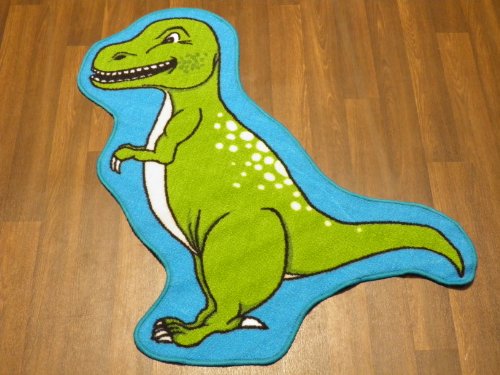 Non Slip Kids Dinosaur T-Rex Playmat / Rug 86cm x 110cm