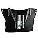 Produktbild sghshsgh Umhängetaschen,Damenhandtaschen, Women's Prostate Cancer Awareness Flag Canvas Shoulder Bag Handbags Tote Bag Casual Shopping Bag