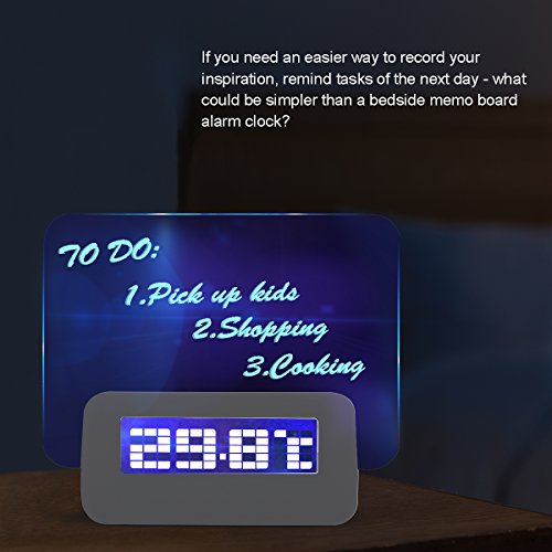 Baban-Rveil-Digital-Tableau-LED-Bleu-Message-Lumineux-Fluorescent-4-USB-Message-Pen-Deco-Cadeau-USB-20-DC-45V-1A