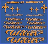 PEGATINAS WILIER CENTO 1AIR DR1152 STICKERS AUFKLEBER DECALS AUTOCOLLANTS ADESIVI (NARANJA)