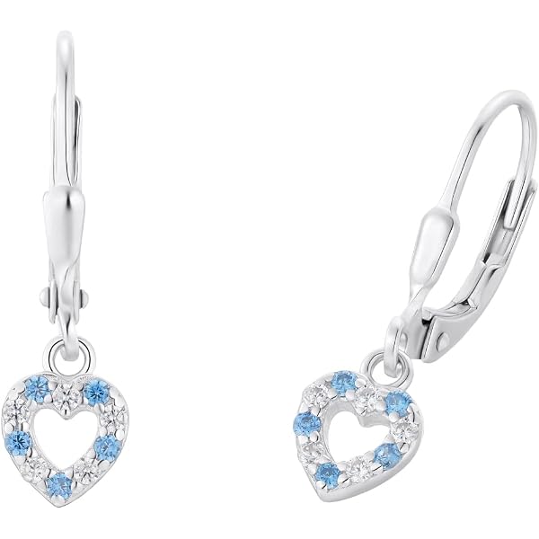 amor Orecchini a Perno Amor in Argento 925 da Donna, con