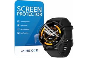MIHENCE Schutzfolie Kompatibel mit Garmin Venu 3 Folie, TPU Premium Qualität Ultra HD Displayschutzfolie Kompatibel mit Venu 3 Smartwatch [3 Stück]