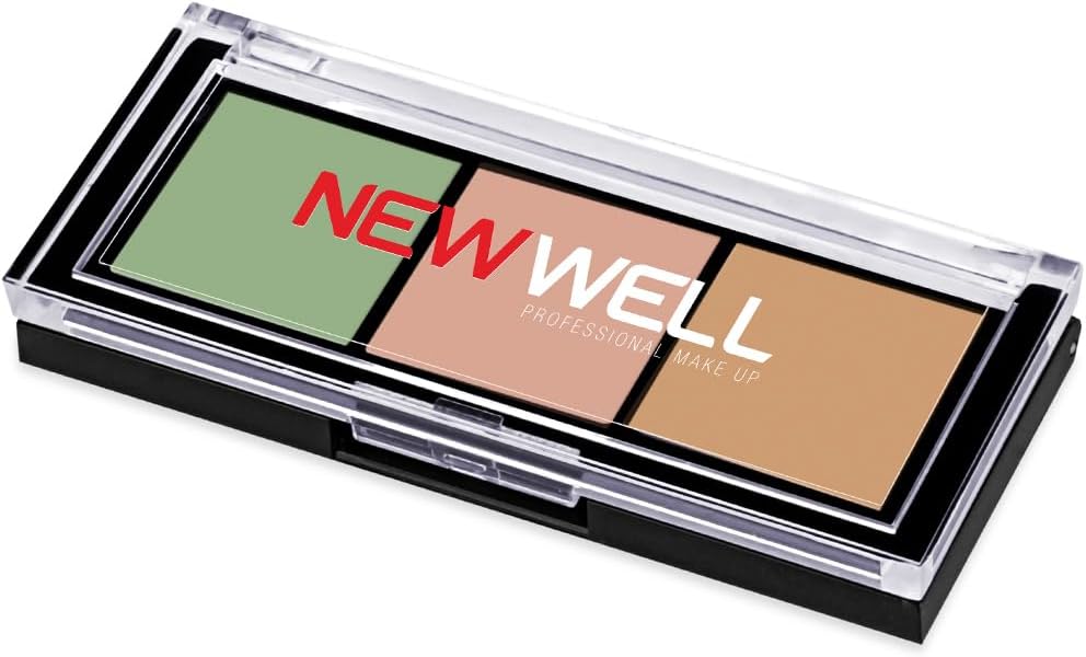 New Well Porselen Makyaj Yüz Kapatıcı Kamuflaj Kremi Paleti 1 1
