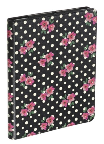 Accessorize Schutzhülle für iPad 3 - Blumenmuster/Polka Dot
