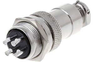 Dabixx Kit connettore per Aeronautica GX20 Maschio e Femmina Presa 2/3/4/5/6/7/8 Pin - 4 Pin