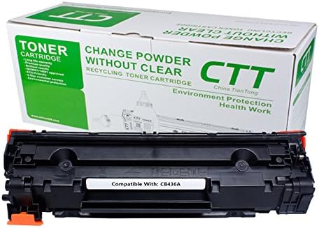 CB436A Compatible Toner Cartridge easy to add powder environmental protection page yield 2500 per cartridge use for LaserJet /1120N /P1505/1522N LBP3250