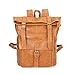 Produktbild Jxth Classic Business Aktentasche für Herren Damenrucksack Flash Point Leather Herrenrucksack Reisetasche Computertasche Kopfschicht Leder Herren Tasche Kuriertasche Laptoptasche (Farbe : Gelb)