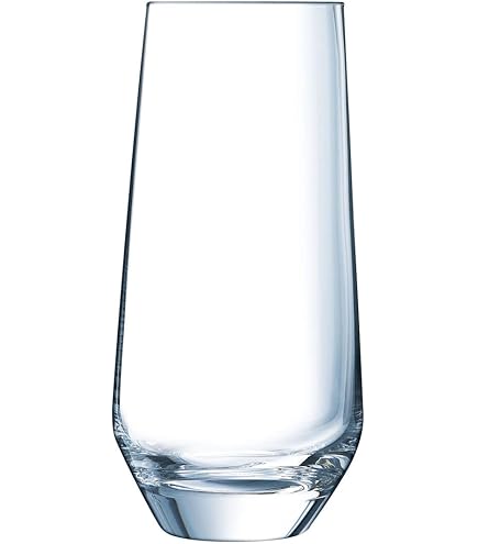 Cristal Arques Paris Verres à Pied Cristal D'Arques - Collection Macassar - 35cl - Lot De 6 - Art Déco - Hauteur 20,8cm Verres à Pied Cristal D'Arques - 10