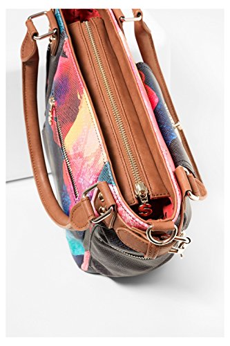 Preisvergleich Produktbild Desigual Schwarze Tasche McBee Mini Aquarelle 69X51P6 2000