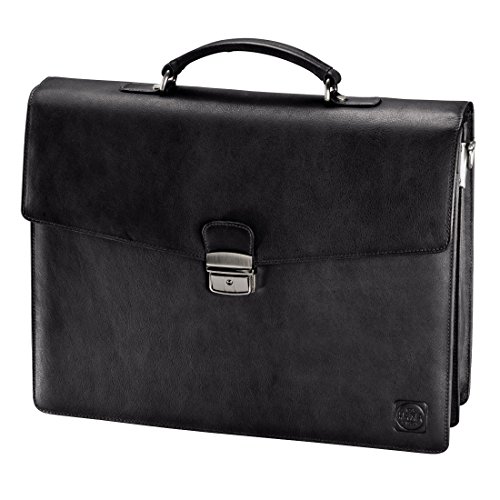 Preisvergleich Produktbild HAMA Ledertasche Rafael Amsterdam schwarz