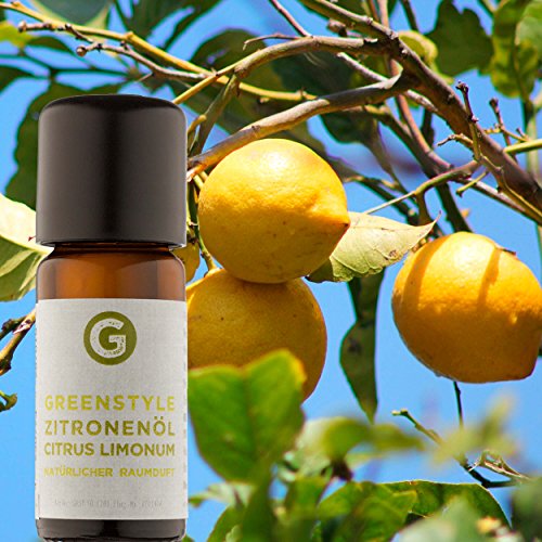 Zitronenöl (10ml) – naturreines, ätherisches Zitronenoel von greenstyle - 2