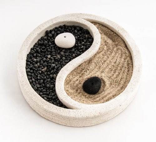 Berk KH-885 Feng Shui – Zen Garten Yin Yang, weiß - 3