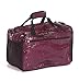 Urbanity Large Professional Hairdressing Hair Stylist Soft Beauty Bag Purple Croc