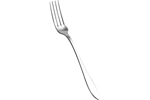 Salvinelli FOGA Galileo FORCHETTONE 4 Denti, Inossidabile, Acciaio Inox