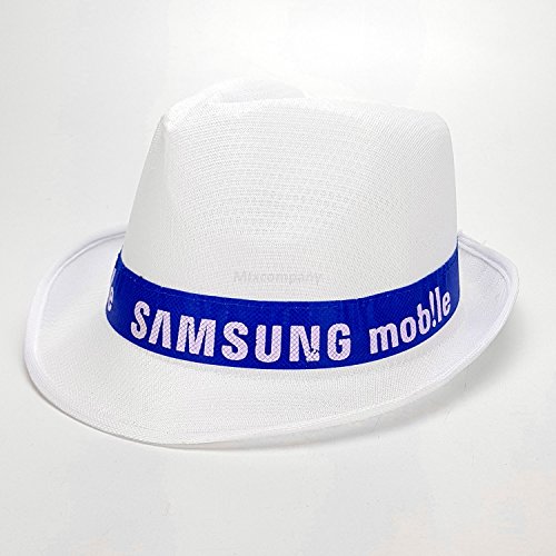 Preisvergleich Produktbild Samsung mob!le Hut Fedora Panama Hut - weiß