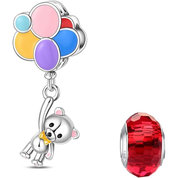 LNQOBU Happy Life hanger bedelkraal past voor bedelarmbanden - 925