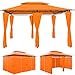 Produktbild Luxus Pavillon TOPAS Festzelt 4x3 Partyzelt Garten Pavillion Gartenzelt Gartenpavillon Orange