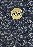 2020: Tageskalender für 2020 mit 1 Tag pro Seite mit Jahres und Monatsübersicht | Tracking von Gewohnheiten | Din A4 | VOL 55 by 