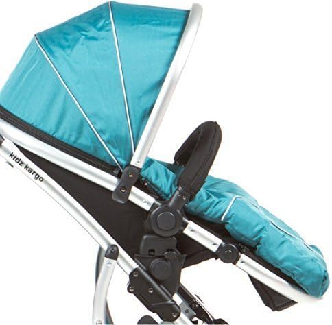 kidz kargo Icandy Type Luxury Universal Fleece Footmuff (Large/Teal Mist)