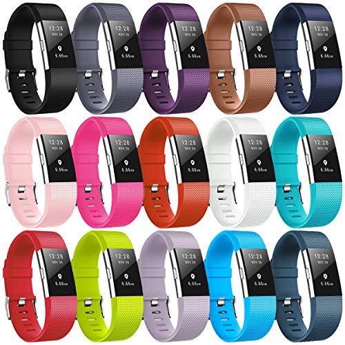 Bracelet Fitbit Charge 2, bracelet de remplacement multicolore pour Fitbit Charge 2