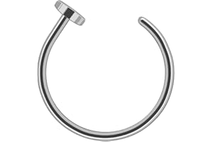 ‎SOULCATS SoulCats Nasenpiercing Nasenring Fake Piercing Ring Hufeisen