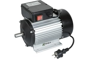RIBIMEX Ribitech Moteur électrique monophasé 2 cv 2750 Tr/min