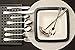 Produktbild Heinner Besteck Set für 12 Personen - 68-tig Edelstahl New York Edition - Gemischter Set: Gabeln, Messer, Löffel, Salat-Utensilien, Suppenlöffel - Besteckset für Mittagessen und Abendessen