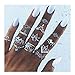 Price comparison product image Lalang 13pcs Women Boho Knuckle Ring Set Vintage Punk Retro Finger Rings