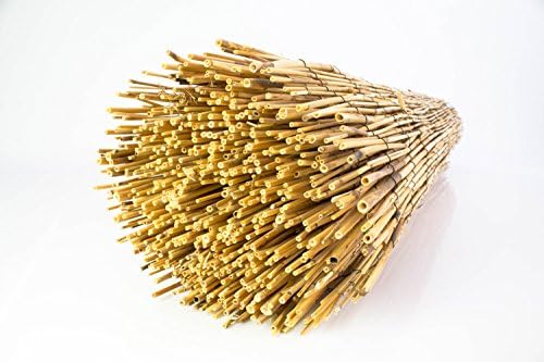 artplants.de Natural fencing ELLIOT made from peeled reed, natural- coloured, 16ft x 5ft/500cm x 150cm - Screening roll/Reed screening